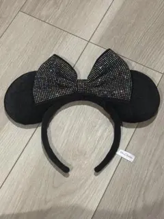 Tokyo Disney Resort カチューシャ ブラック スパンコール