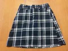 Heater チェック ミニスカート タイトスカート