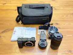 SONY α6000 ILCE-6000 ダブルズームレンズキット　ミラーレス