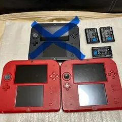 ニンテンドー2DS 本体　ジャンク２個セット