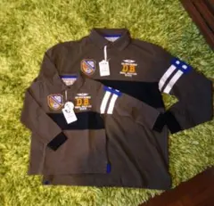 ミキハウス　ポロシャツ２枚　メンズLと110cm