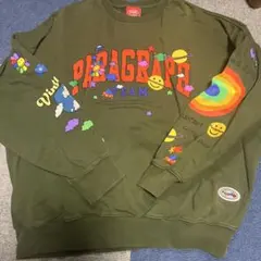 PARAGRAPH カラフル クルーネック トレーナー