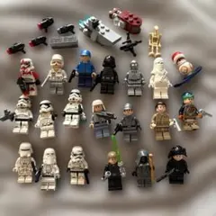 LEGO レゴ スターウォーズ ミニフィグ クリスマス 武器 アクセサリー レア