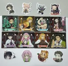 鬼滅の刃 シール烈伝4 竈門炭治郎 禰豆子 善逸 甘露寺蜜璃 伊之助 カナヲ 柱