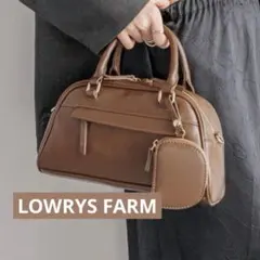 LOWRYS FARM ローリーズファーム ポーチツキボストンバッグ