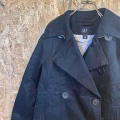AE7010 GAP ジャケットコートネイビー レディース XXS 60
