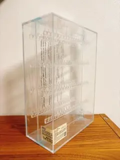 無印良品 アクリルネックレス ピアスケース 見開きタイプ めじるしアクセサリー