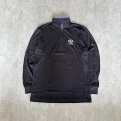 PHENIX ハーフジップ プルオーバー 黒 Y2K スポーツMIX 古着のサムネイル
