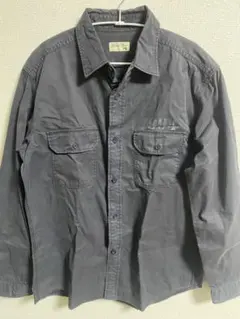 Global Work ダークグレー 長袖シャツ X-LARGEのサムネイル