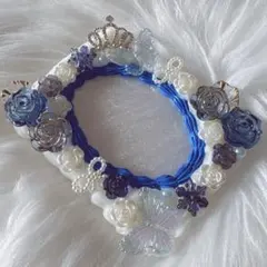 ホイップデコ トレカ カードケース B8 硬貨ケース 青 ブルー 白