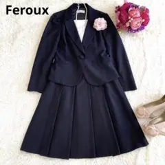 Feroux フェルゥ　スカートスーツ　テーラードジャケット　フォーマルスーツ
