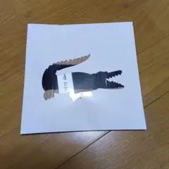 LACOSTE ストライプタオルハンカチ　【未開封】