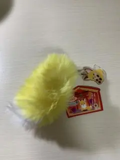 ちょこんとキツネ ミニふわしっぽキーホルダー