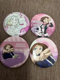 僕のヒーローアカデミア　ヒロアカ　麗日お茶子　缶バッジセット