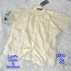 未使用✨Levi’s Made & Crafted 半袖コットンブラウスSサイズのサムネイル