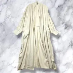 美品 ロングラップカーディガン レディース SIZE 38 M レディース 上品