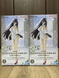 オーバーロード フィギュア　アルベド　ウェディング　2個セット