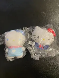 ハローキティぬいぐるみボールチェーン2 コギャル ナース