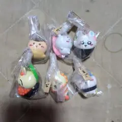 ちいかわ寿司　マスコットキーホルダー　コンプセット