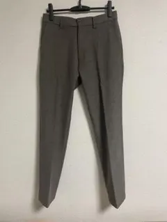 Eddie Bauer スラックス　チャコールグレー　ストライプのサムネイル