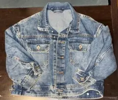 GU 男女兼用　デニムジャケット　ジージャン　120cm