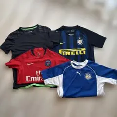 サイズ130 サッカーウェア4点セット　NIKE/PUMA/adidas/