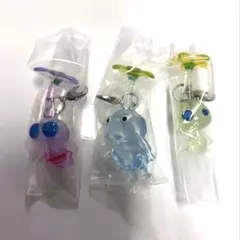 ピクミン　めじるしアクセサリー　羽　氷　ヒカリ　3点セット