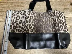 トートバッグ ハンドバッグ ヒョウ柄