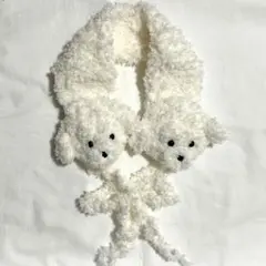 【最終販売】フワフワ　イヤーマフ　犬