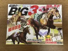 競馬の天才　一月号付録　競馬カレンダー 2026