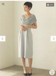 エスパンディカシュクールドレス　ラグナムーン