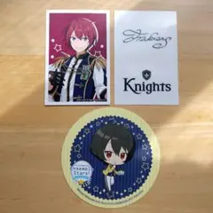 【あんスタ】Knights 朔間凛月 コースター朱桜司 ライブボディシール