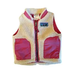 超美品パタゴニア ベビーベスト　キッズ レトロX patagonia