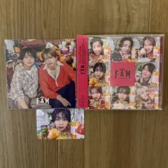 timelesz FAM 通常盤　トレカ付き　勝利・周杜