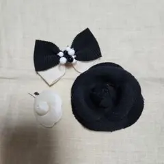 ルネ　コサージュ　3点セット