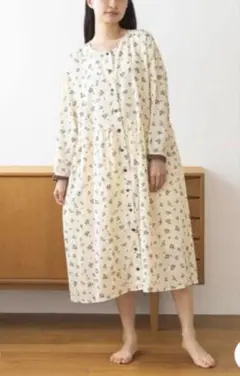 新品★Et grenier byサマンサモスモス★猫柄プリントワンピース★キナリ