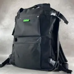 定番 PC A4収納可✨PORTER UNION ラウンドジップ リュック 黒