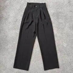 me+em selectハイウエストカラータックスラックス