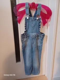 【新品未使用】デニムオーバーオール　90cm　H&M ミニオンコスプレ