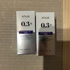 Anua アヌアレチノール0.3ナイアシンリ ニューイングセラム 30ml 2箱