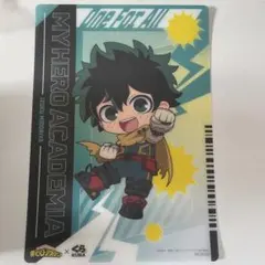くら寿司,僕のヒーローアカデミア 緑屋出久下敷き ヒロアカ コラボ 限定 文房具