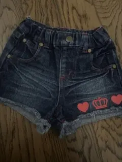 BABY DOLL デニムショートパンツ　サイズ90㎝