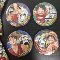 ワンピース　ルフィ　HEROES 缶バッジ　まとめ売り　美品