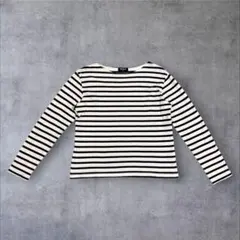 old UNIQLO ボーダー ロンT 90sユニセックス y2k白×黒city