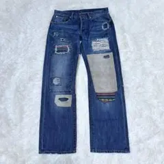 archive grunge patchwork denim Y2Kのサムネイル