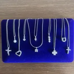 チェーン部シルバー　ネックレス