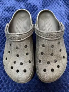 タグ付き クロックス crocs サンダル クラシック グリッターm8 w10 