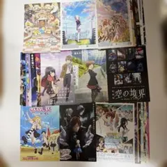 2023年以降公開　アニメ映画チラシ・フライヤー 大量まとめ売り 180枚