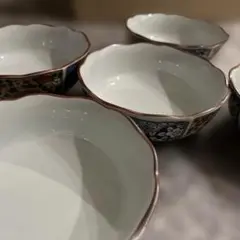 花弁型陶器皿セット