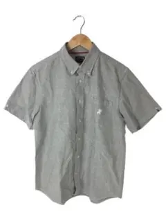 Stussy ストゥーシー　半袖シャツ Mサイズ グレー　　　コットン 激レア